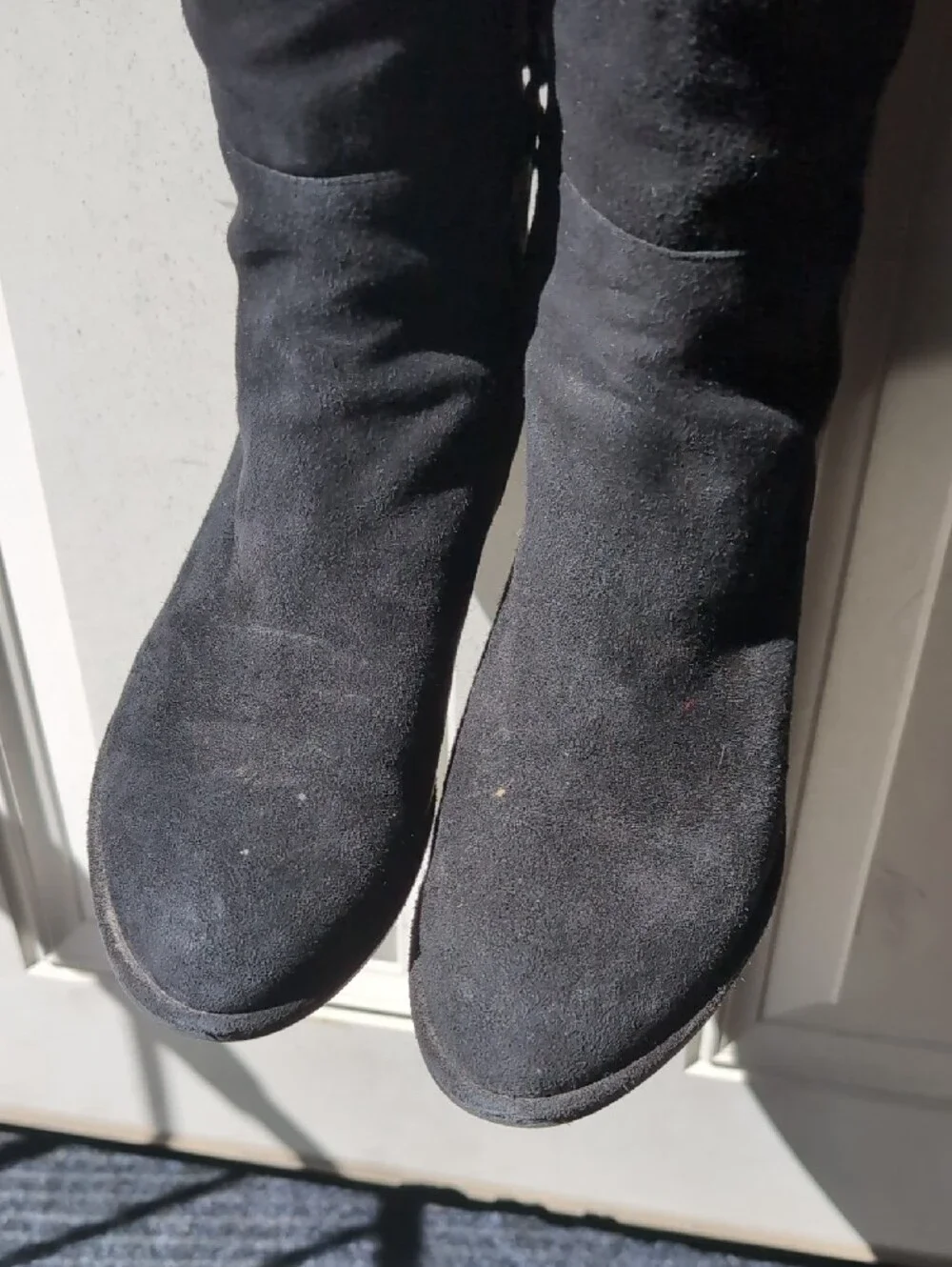 Stuart Weitzman Over-the-Knee Suede Boots